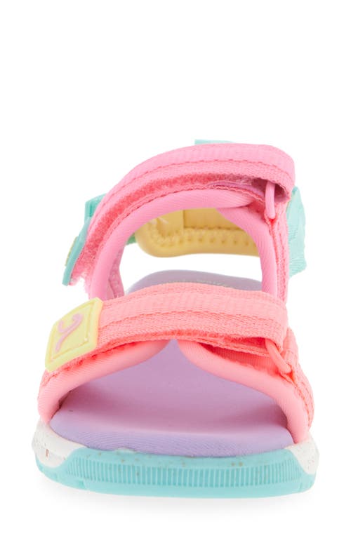 Next Kids' Colorblock Trekker Sandal In Pink