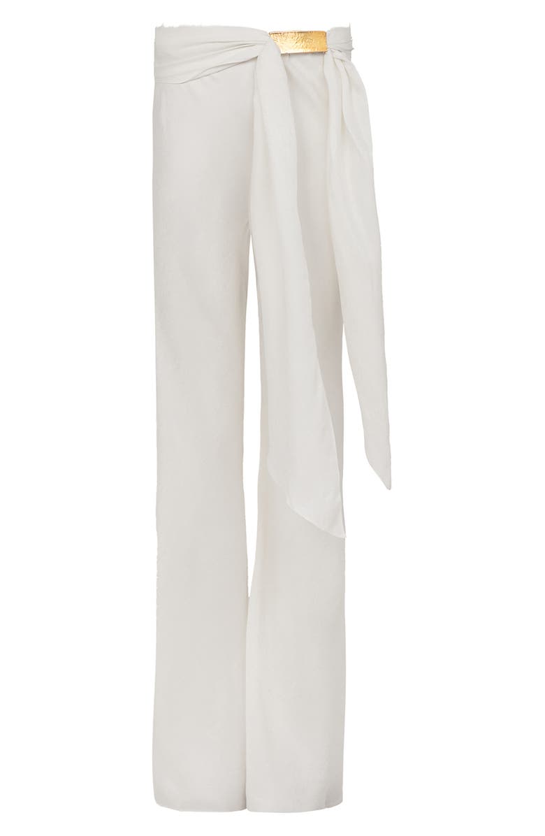 ViX Paula Hermanny Rosie Cover-Up Pants, Alternate, color, Off White