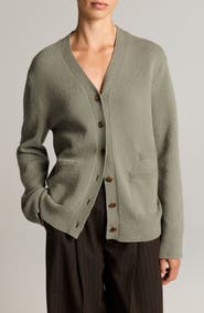 Vince Relaxed V-Neck Cardigan
