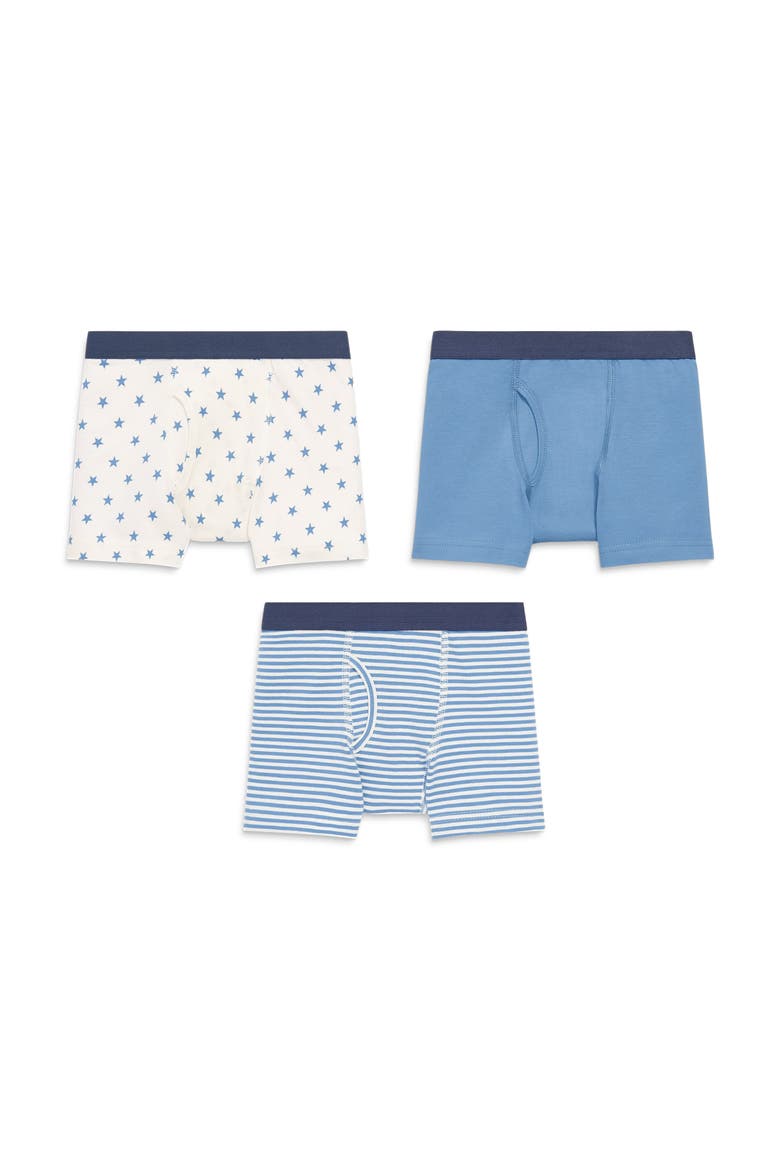 Kids Boxer Brief 3-Pack, Main, color, Vintage Blue Mix