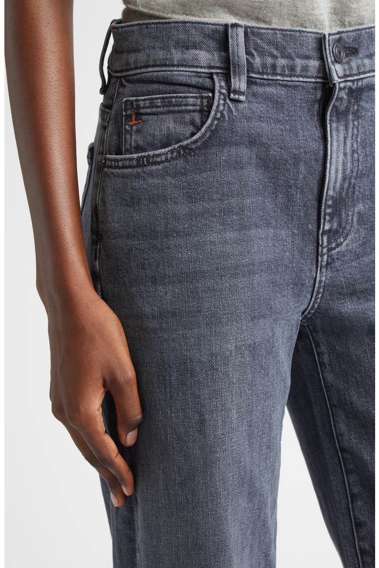 Wyckoff Stretch Denim Wide Leg Jeans, Alternate, color, WASHED SLATE