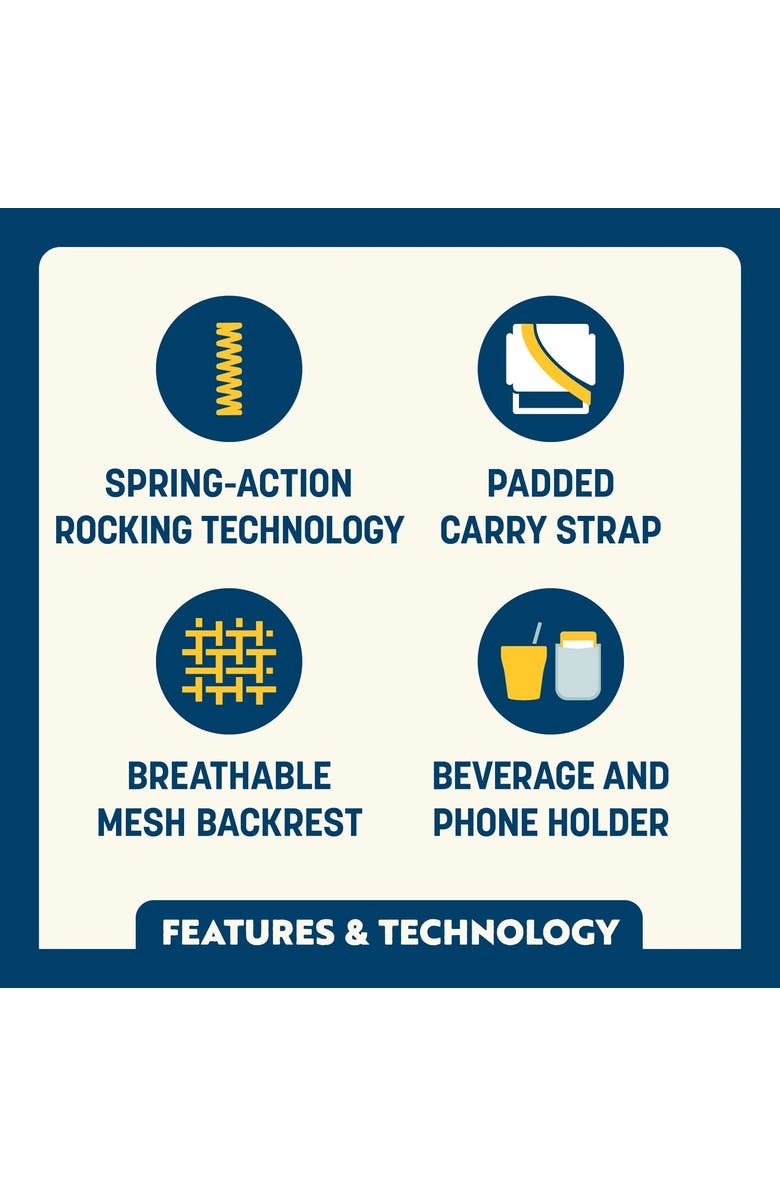 GCI Comfort Pro Rocker - USA Anniversary Deluxe, Alternate, color, Usa Anniversary Deluxe