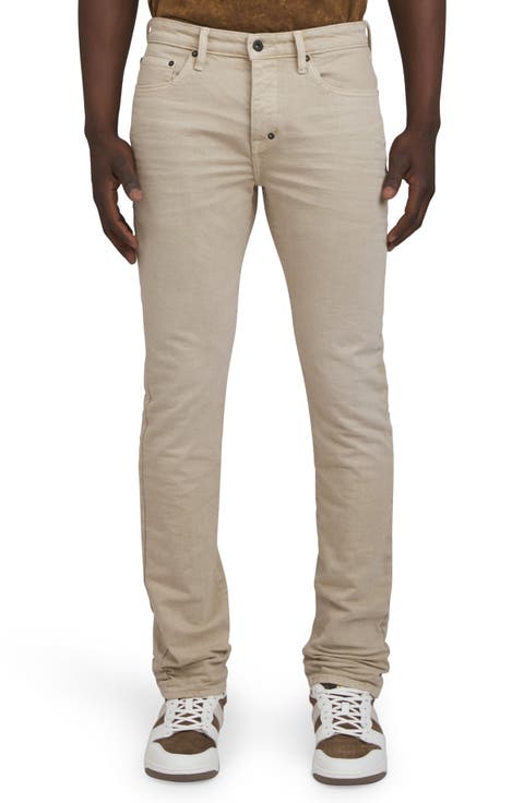 Men's Beige Straight Fit Jeans | Nordstrom