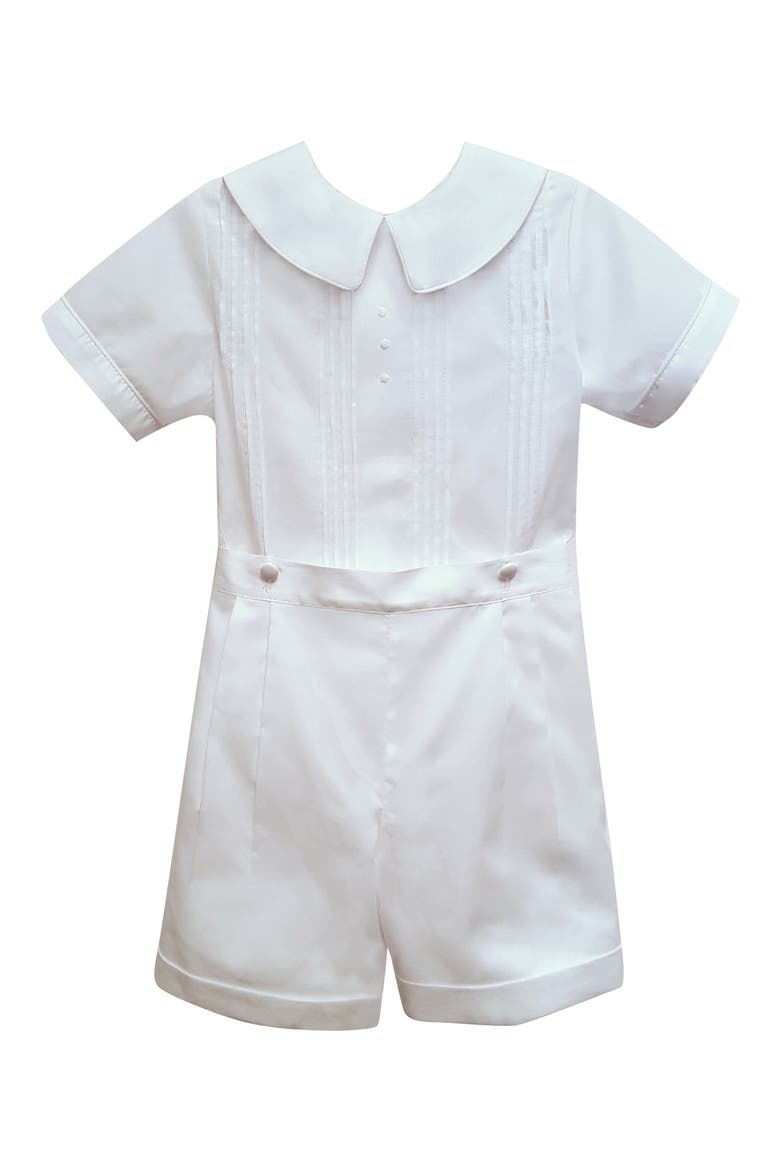 Sebastian Silk Shirt & Pants Set, Main, color, WHITE