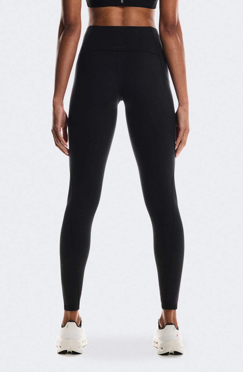 On Studio Crop Leggings, Alternate, color, Black