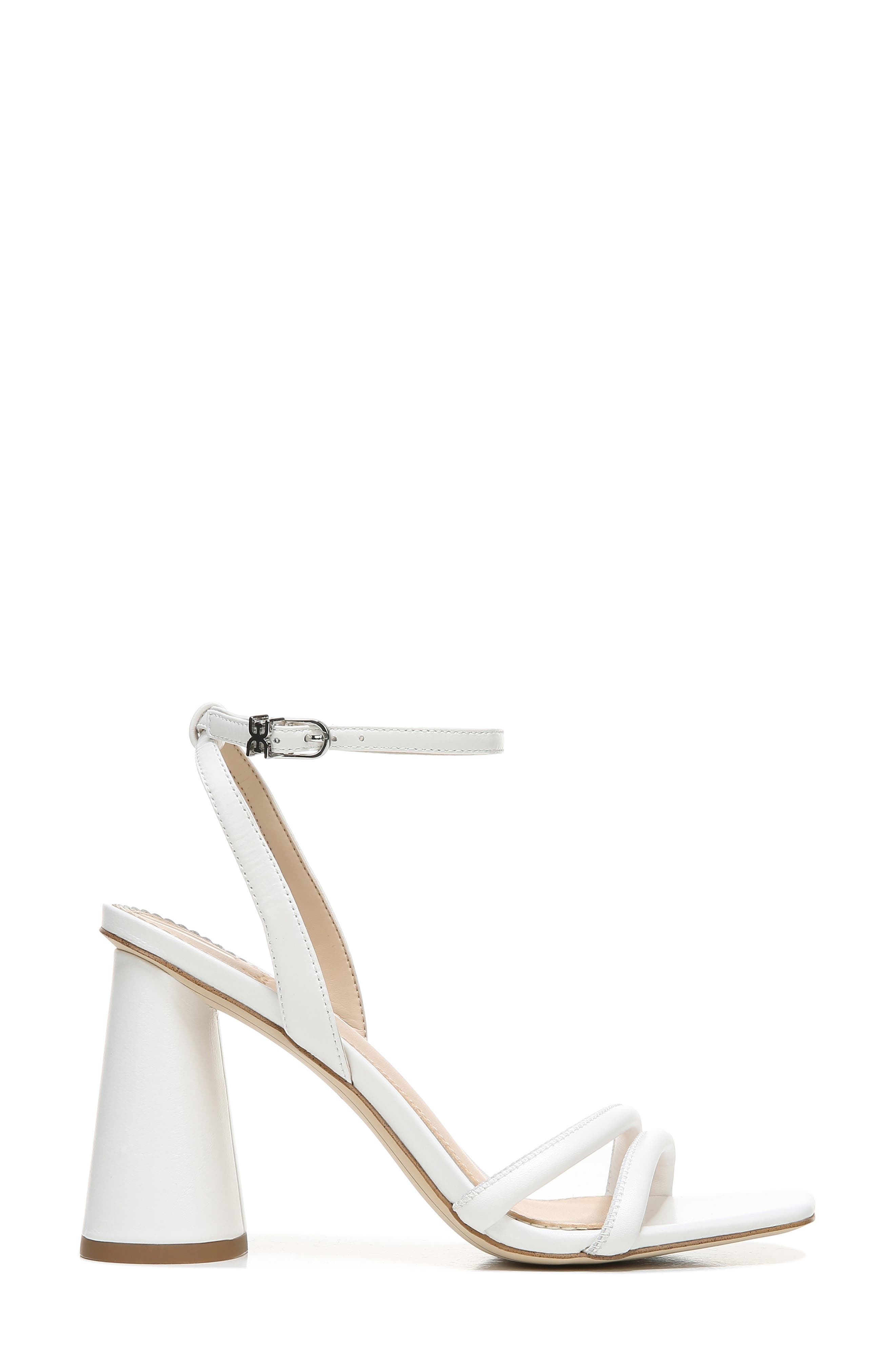 Sam Edelman Kia Strappy Sandal - Wide Width Available, Alternate, color, Bright White