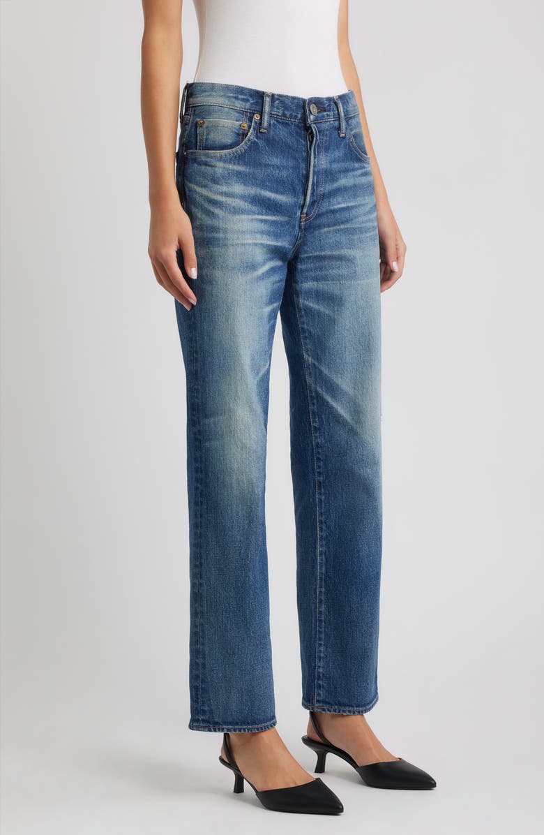 MOUSSY VINTAGE Townsend Straight Leg Jeans, Alternate, color, Blue
