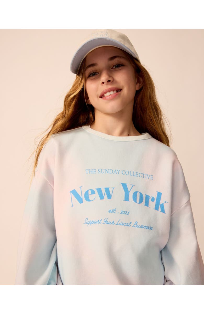 The Sunday Collective Organic Weekend Sweatshirt, Alternate, color, Pink Cloud