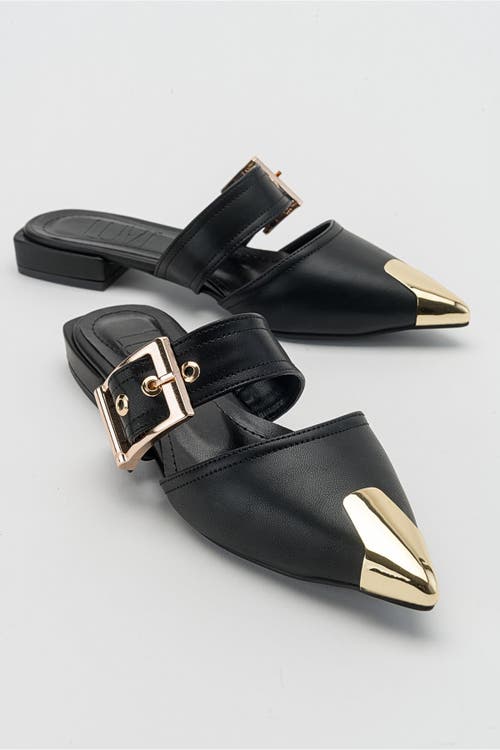 Prologue Shoes Jenni Buckled Slide In Black