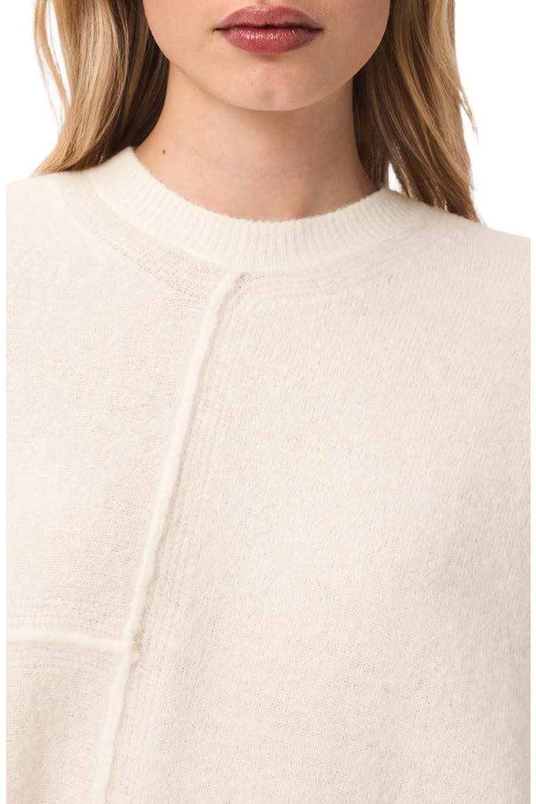 Lock Merino Wool Blend Sweater, Alternate, color, CHALK WHITE