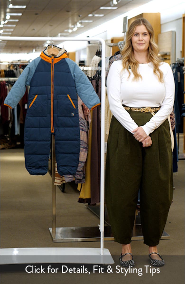 Kids' Colorblock Snowsuit, sales video thumbnail