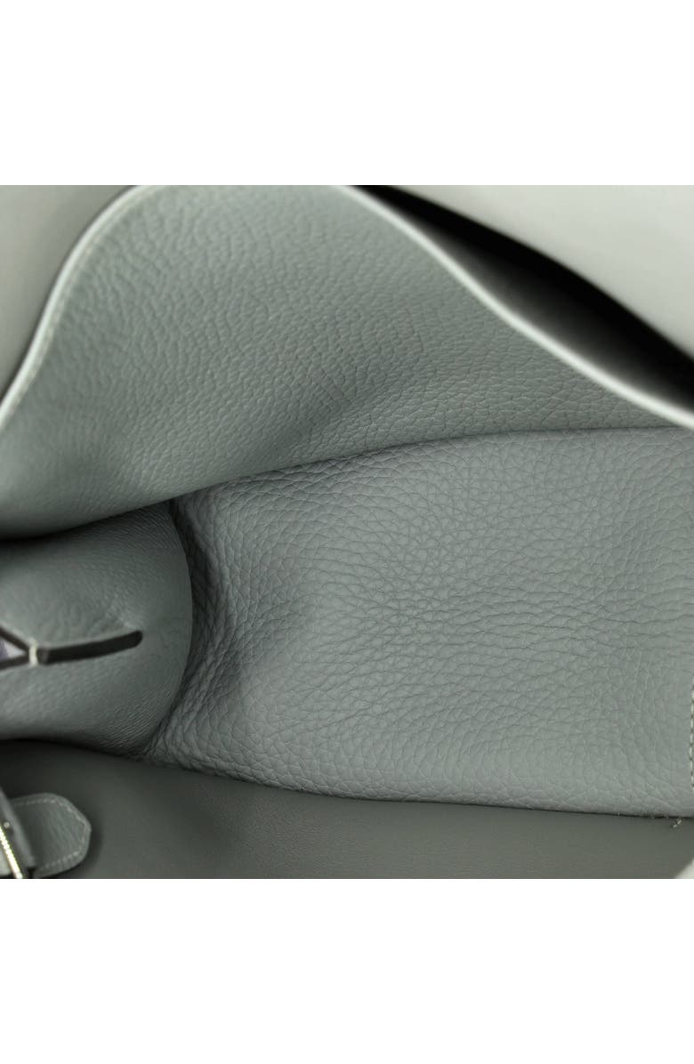 Pre-Owned Hermes Halzan Bag Clemence 31, Alternate, color, Bleu Pale