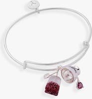 Alex and Ani 'Spill the Tea' Cup & Tea Bag Charm Bangle