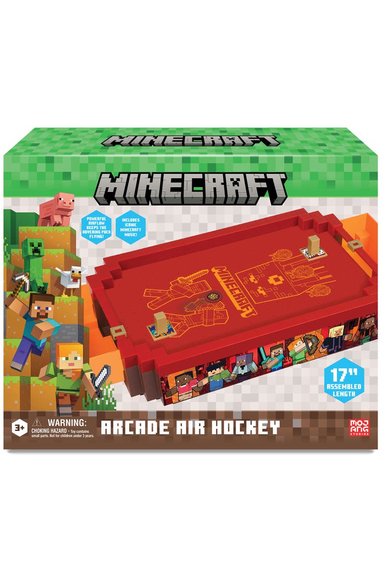 Arcade Air Hockey - Nether - Core Series, 17" Motorized Tabletop Game, Main, color, Multicolored