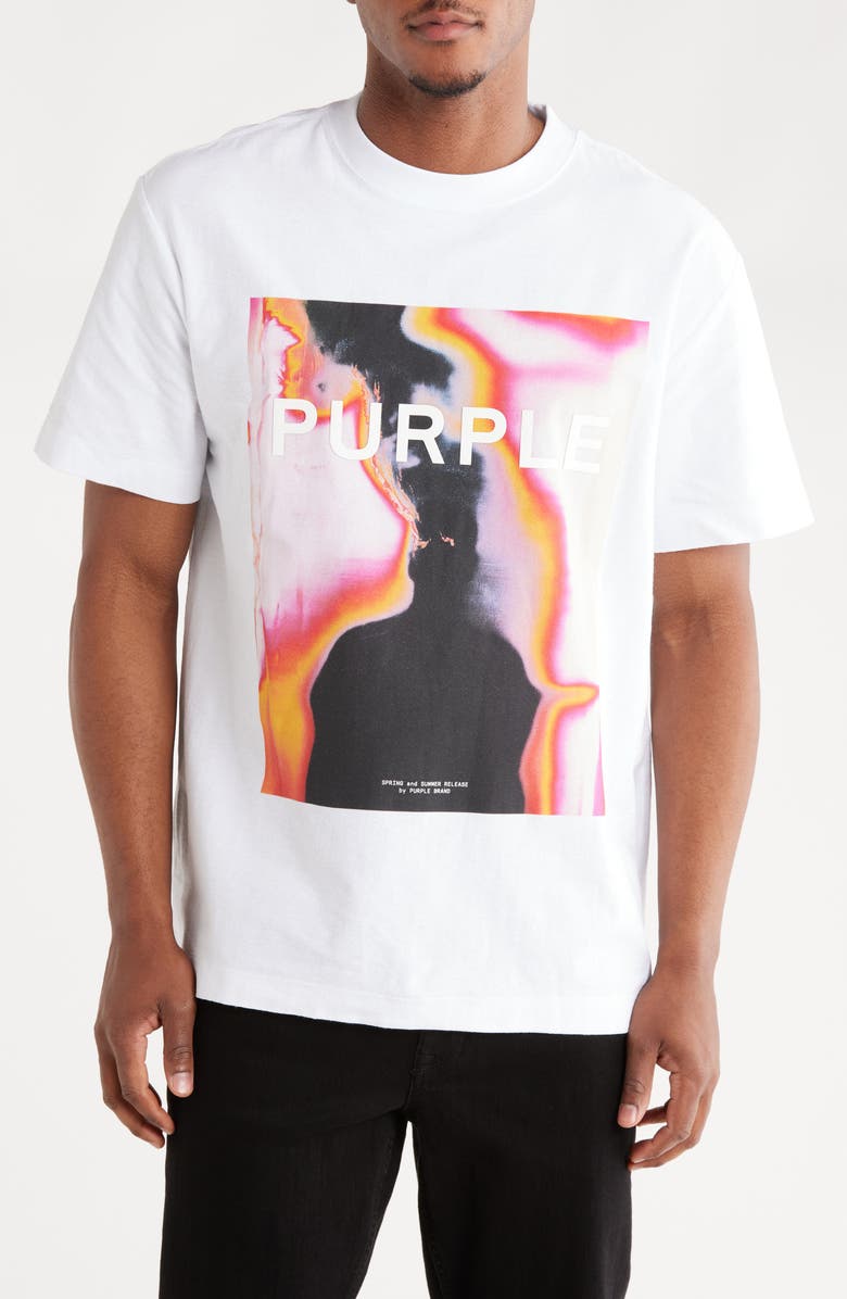 PURPLE BRAND Logo Graphic T-Shirt, Main, color,