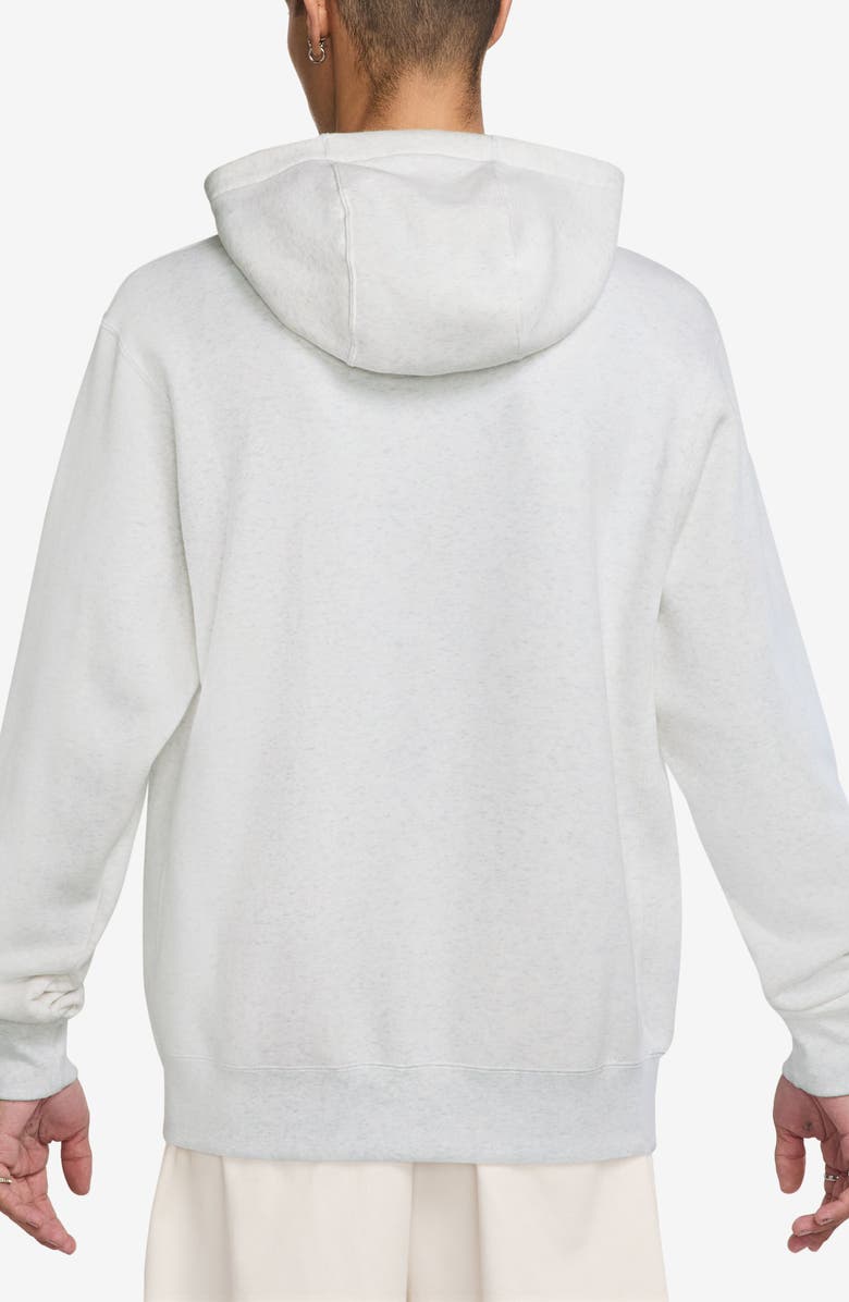 Nike Sportswear Club Embroidered Rose Swoosh Pullover Hoodie, Alternate, color, 