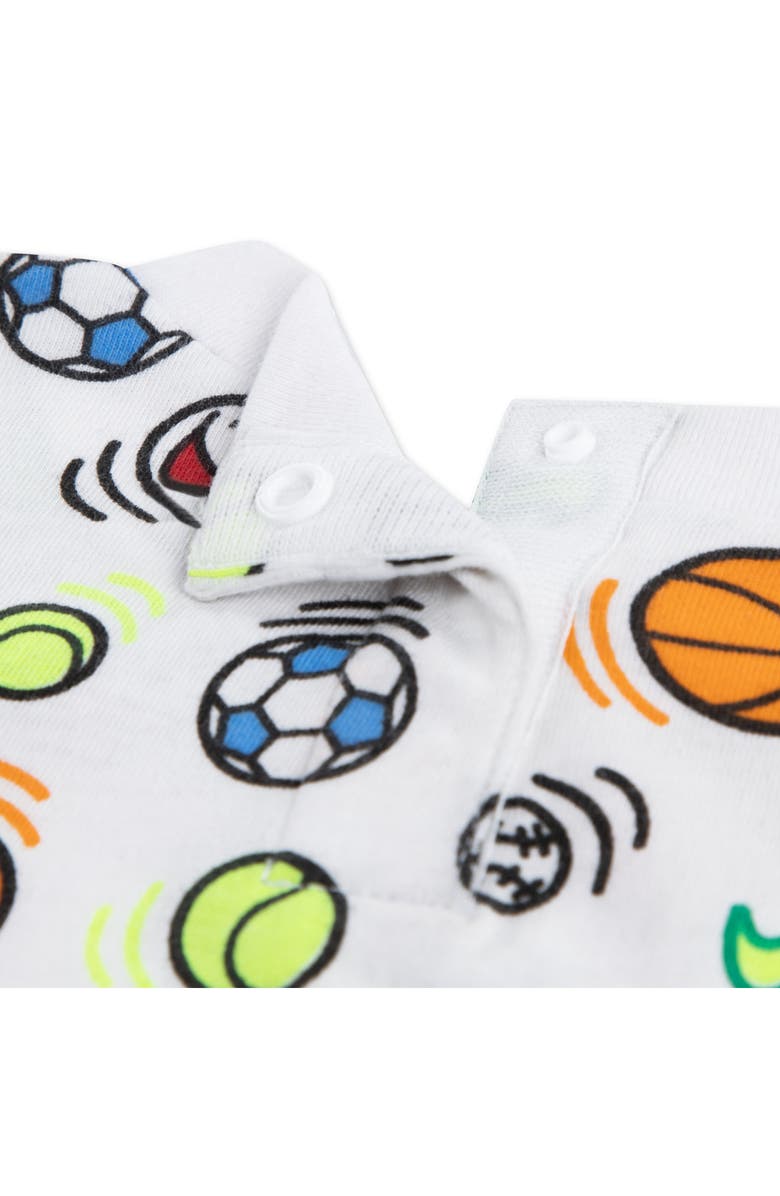 Nike Swoosh Sportball Romper, Alternate, color, White