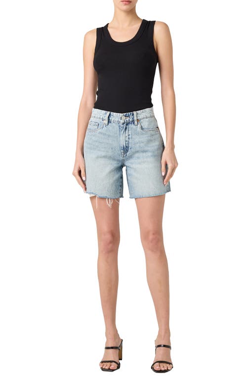 BLANKNYC BLANKNYC THE WARREN CHEW HEM CUTOFF DENIM SHORTS