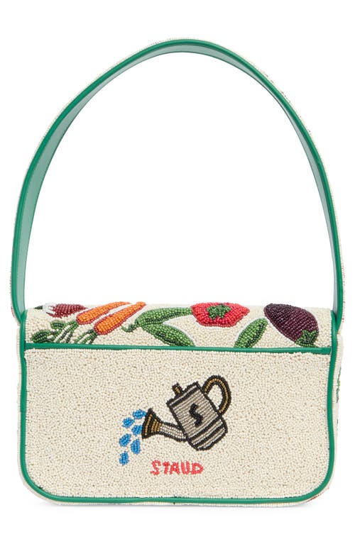 Staud Tommy Beaded Shoulder Bag
