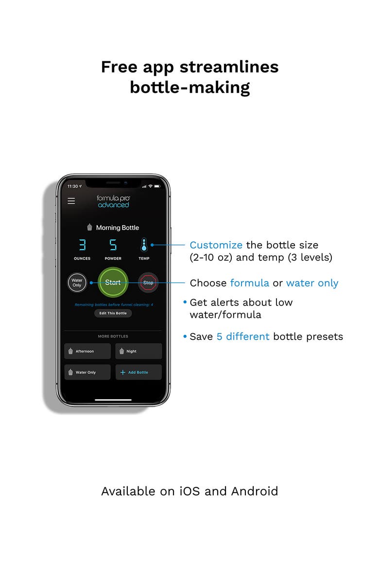 Formula Pro Advanced WiFi Formula Maker, Alternate, color, BLACK