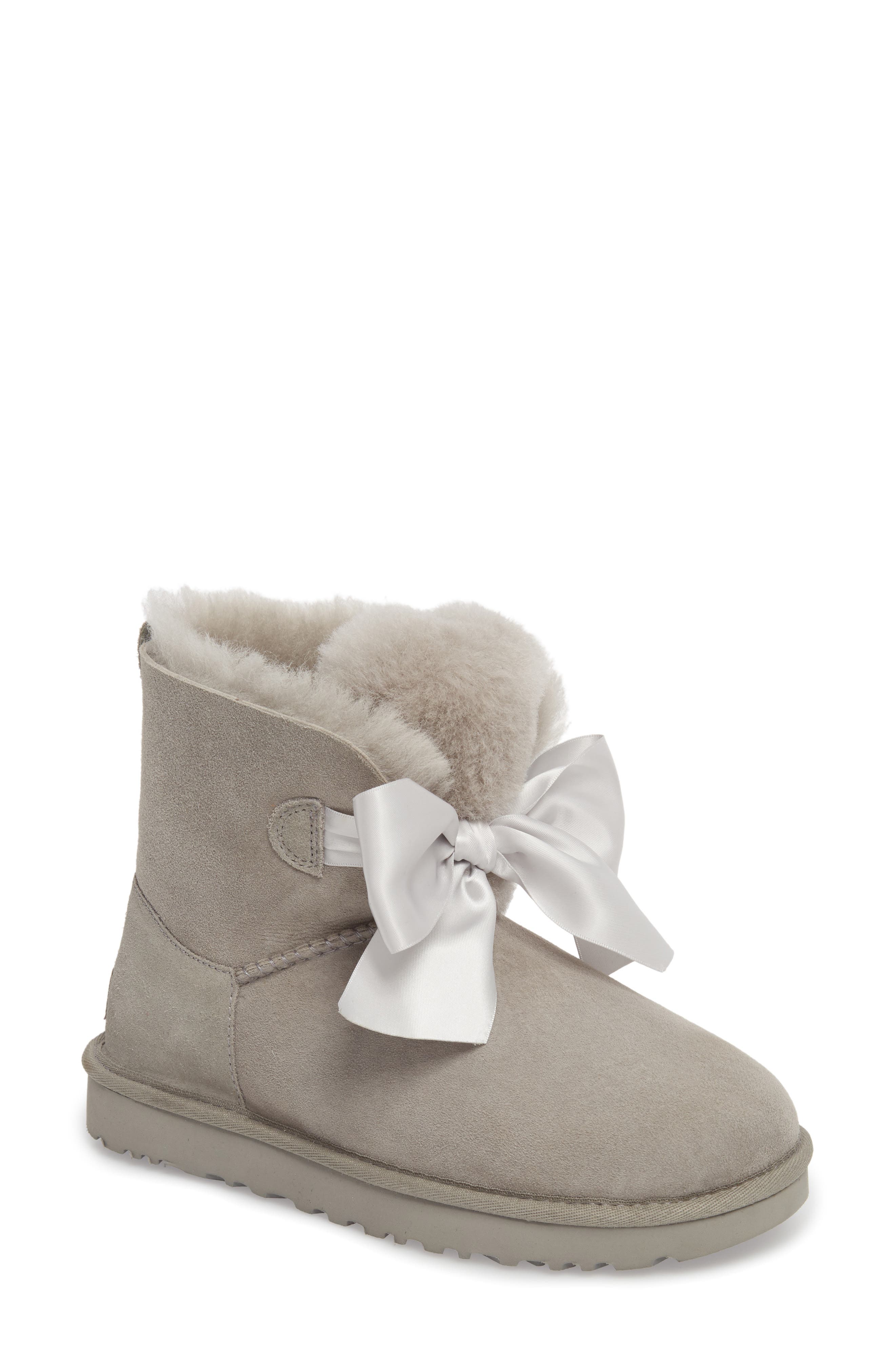 Mini Gita Bow Boot, Main, color, SEAL