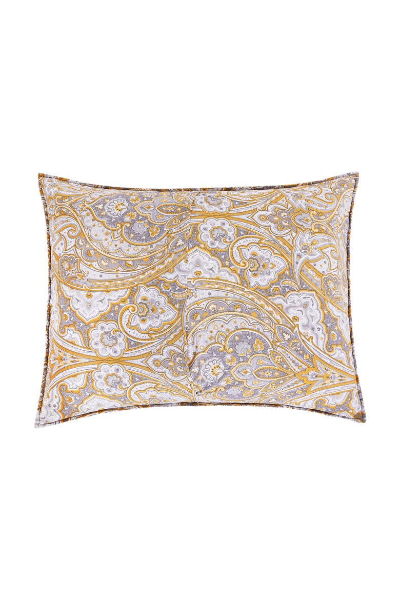 Shay Damask Quilt Set Bedding Collection, Alternate, color, Orange