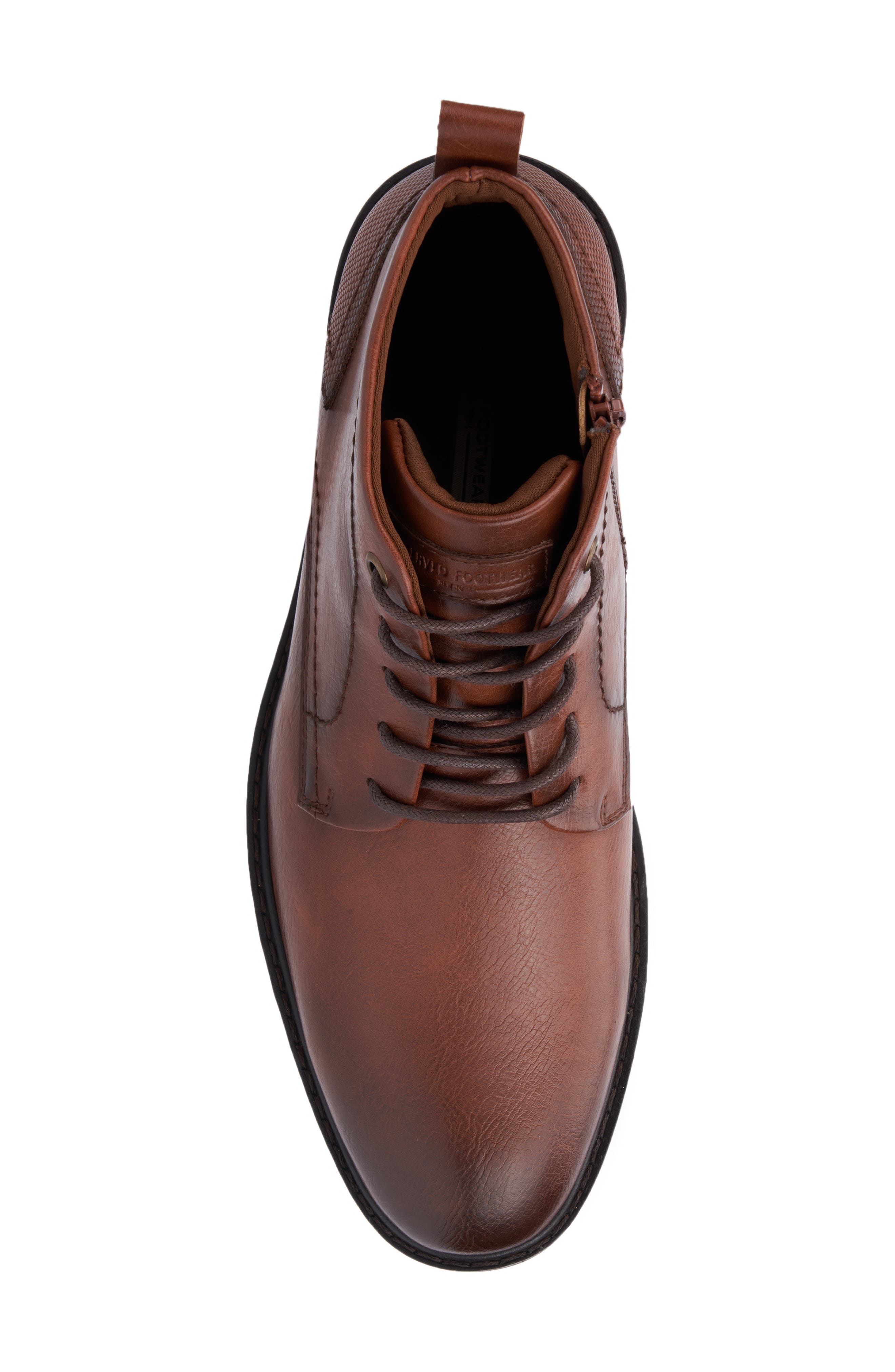 RESERVE FOOTWEAR Milo Lace-Up Boot, Alternate, color, Cognac