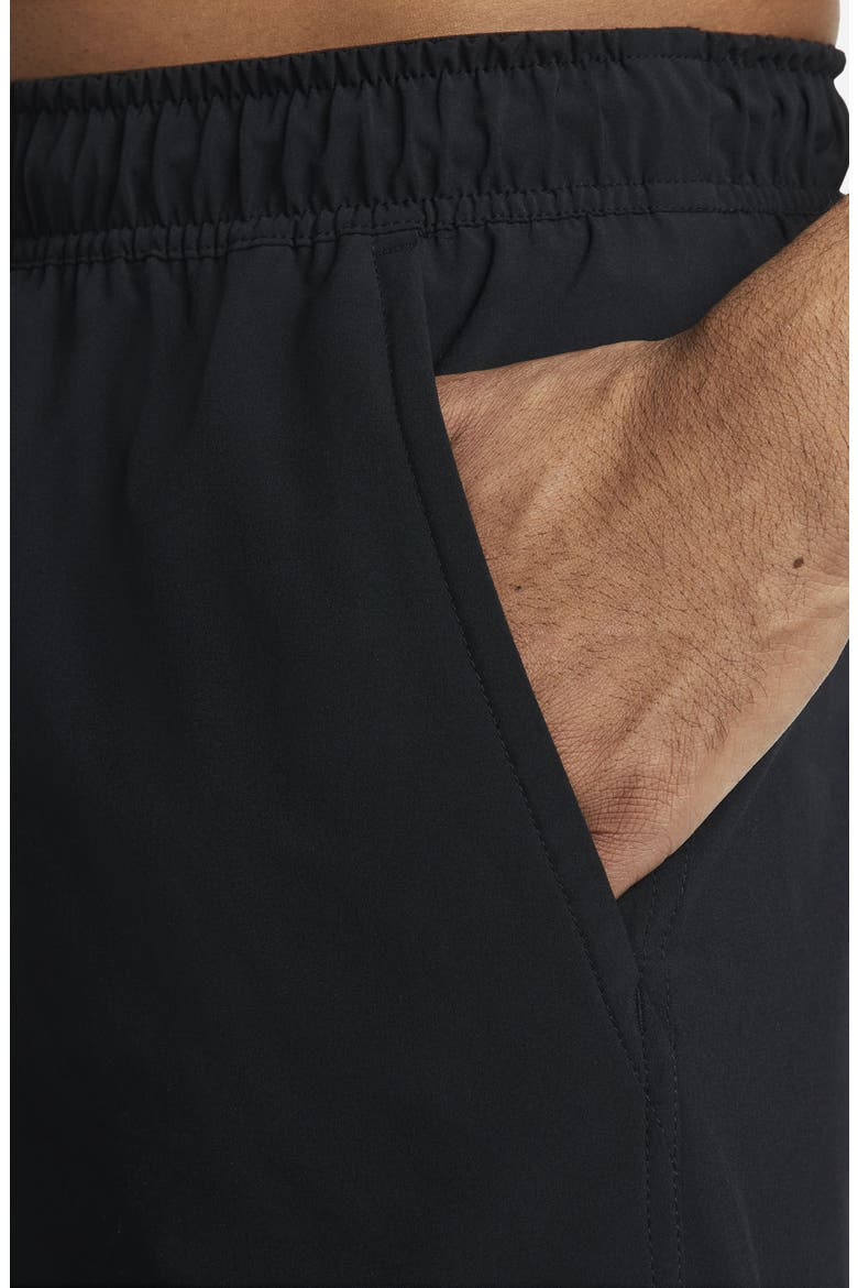 Dri-Fit Unlimited 5-Inch Athletic Shorts, Alternate, color, 010 BLACK/BLACK/BLACK