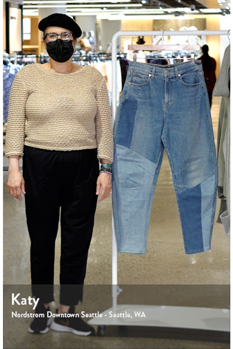 Charlie Colorblock Crop Barrel Jeans video