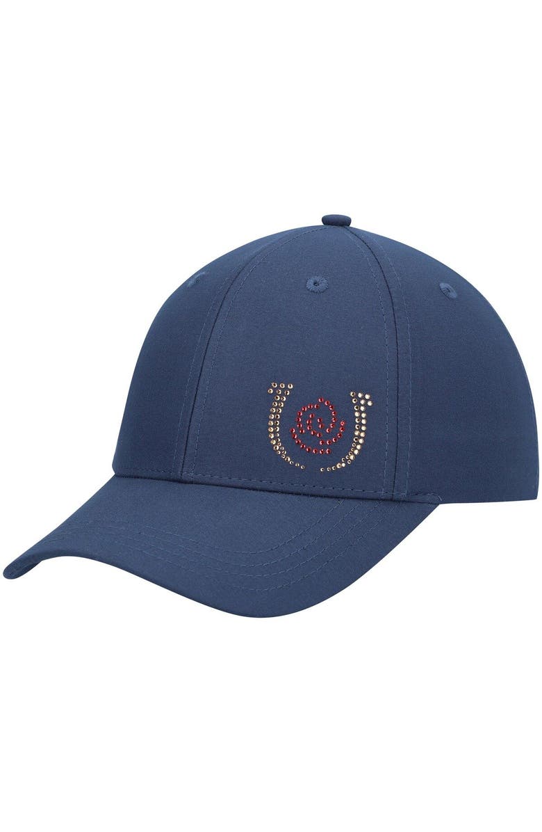 LUSSO Women's Lusso Navy Kentucky Derby 148 Hustle Adjustable Hat, Main, color, Navy