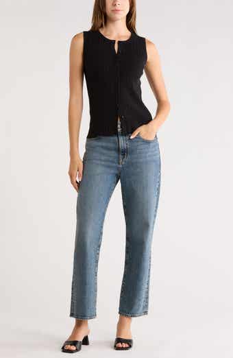 Leith Variegated Rib Sweater Tank