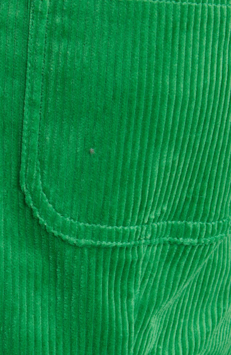 & Other Stories Belted Short Sleeve Corduroy Jumpsuit, Alternate, color, 