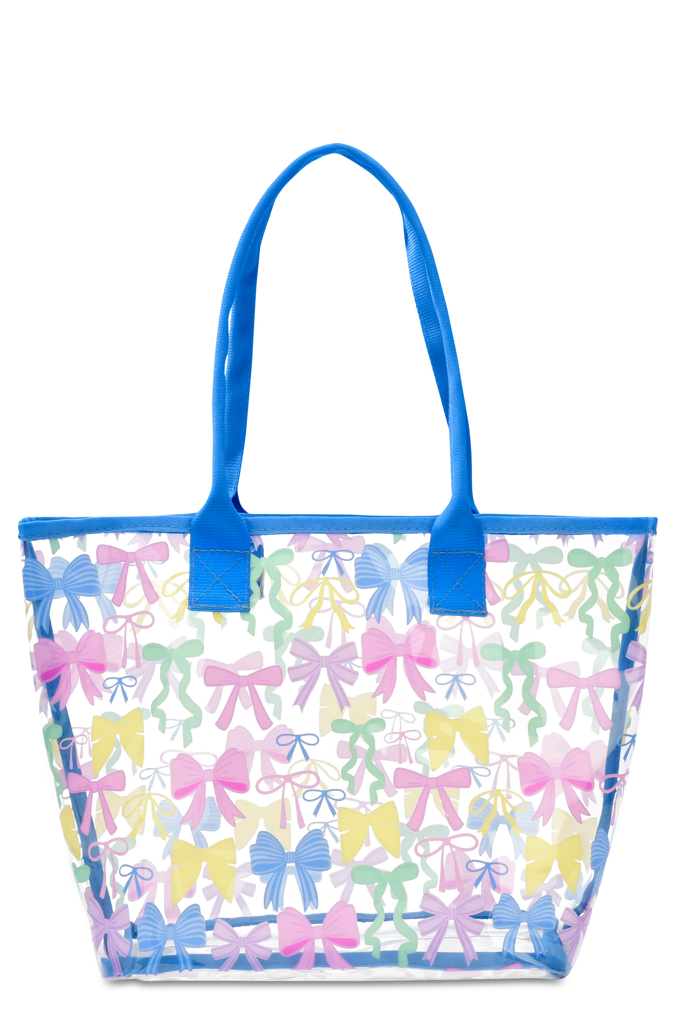Iscream Kids' Pretty Bows Clear Tote, Main, color, 