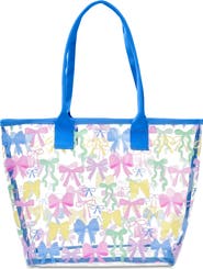 Iscream Kids' Pretty Bows Clear Tote