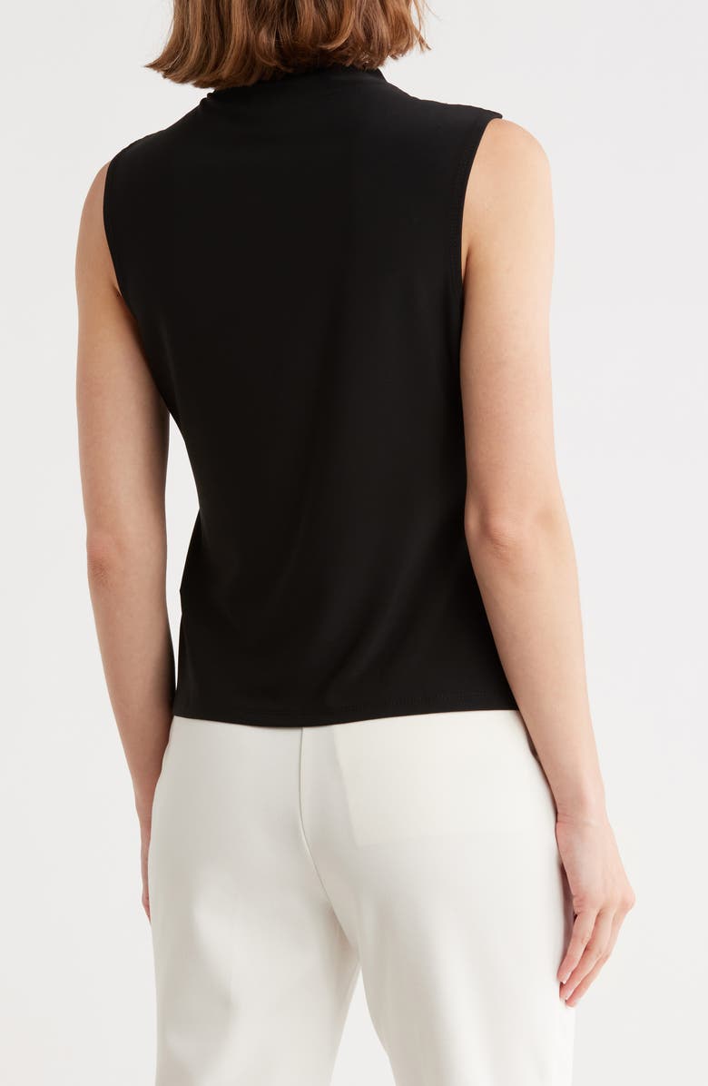 JASON WU Mock Neck Sleeveless Top, Alternate, color, Black
