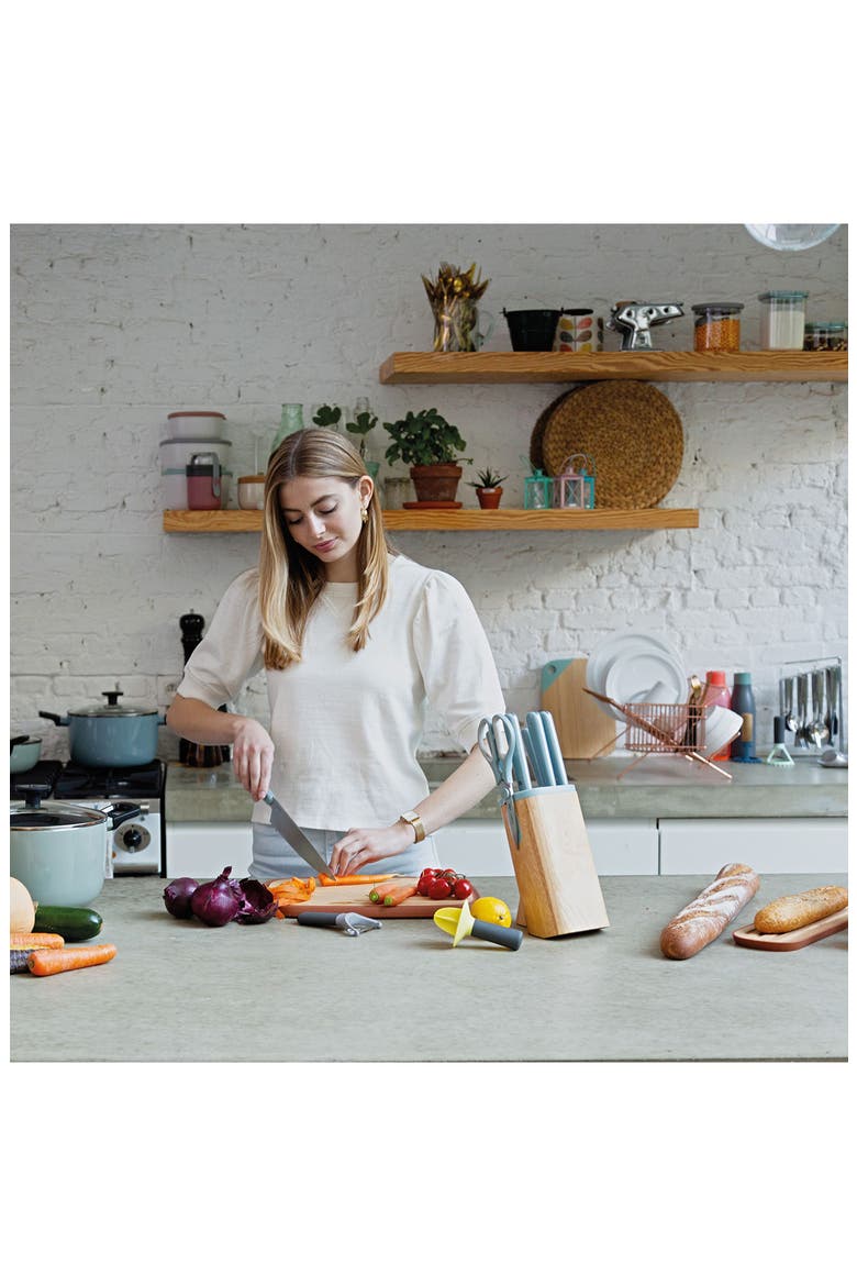 Slate 3-Piece Stainless Steel Knife Set, Alternate, color, SLATE
