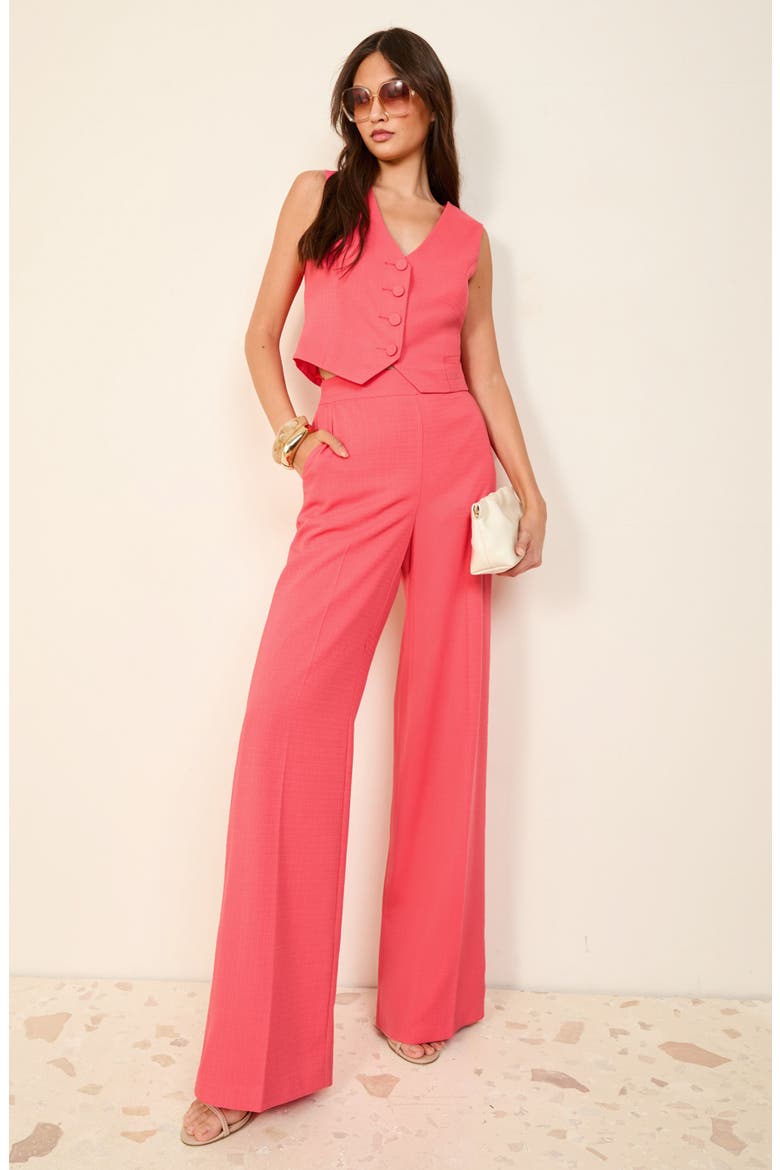 Wide Leg Pants, Alternate, color, PINK