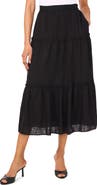 1.STATE Tiered Maxi Skirt