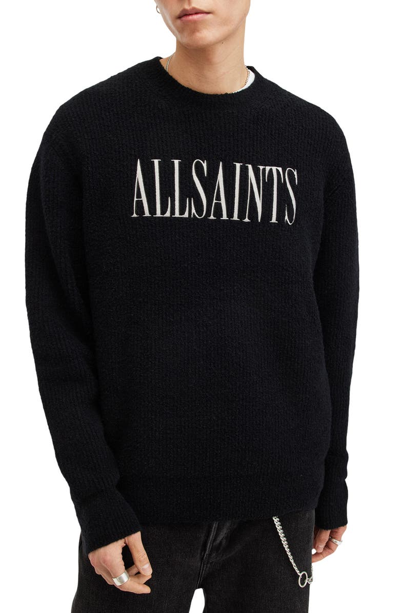 AllSaints Carson Crewneck Sweater, Main, color, 