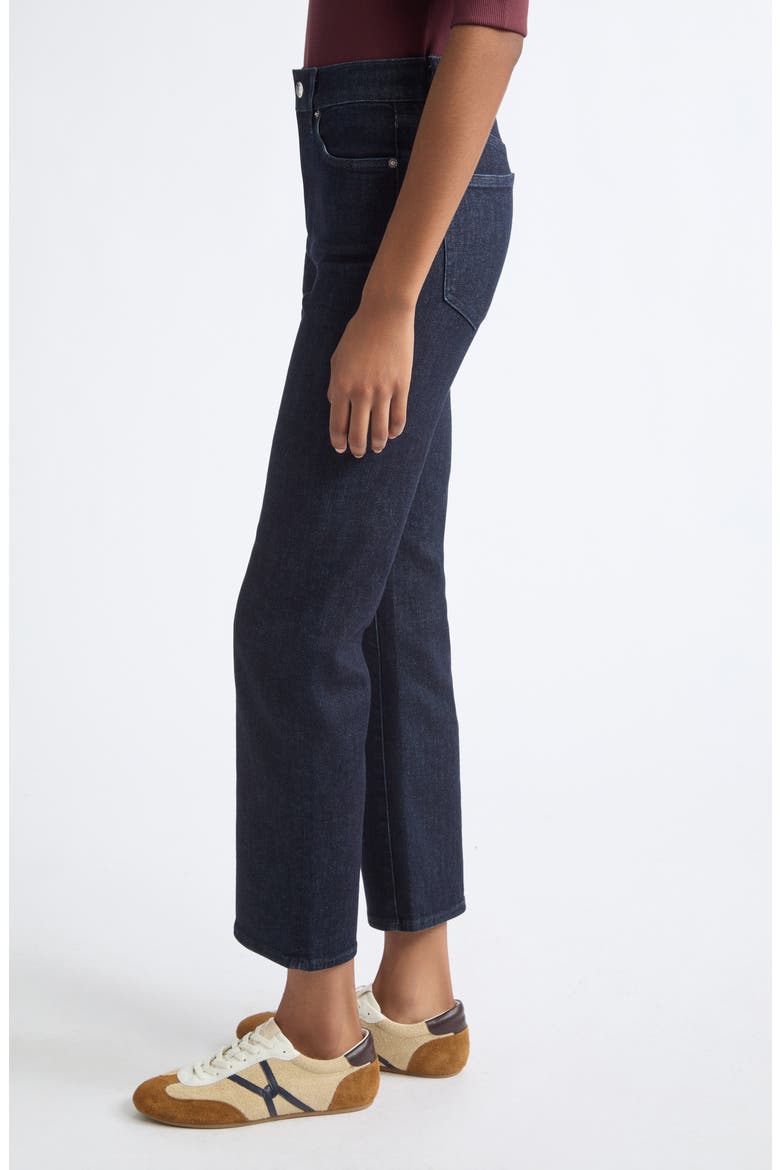 Milla High Waist Slim Straight Leg Jeans, Alternate, color, INDIGO RINSE