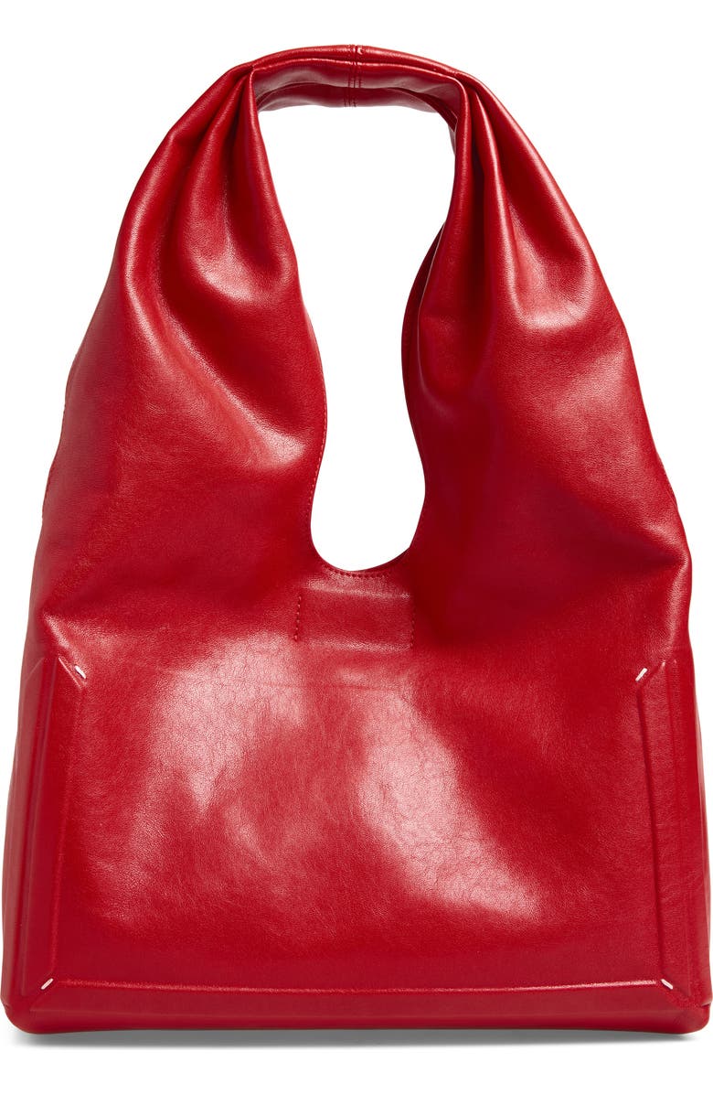 Maison Margiela Medium Box Bag, Alternate, color, Red