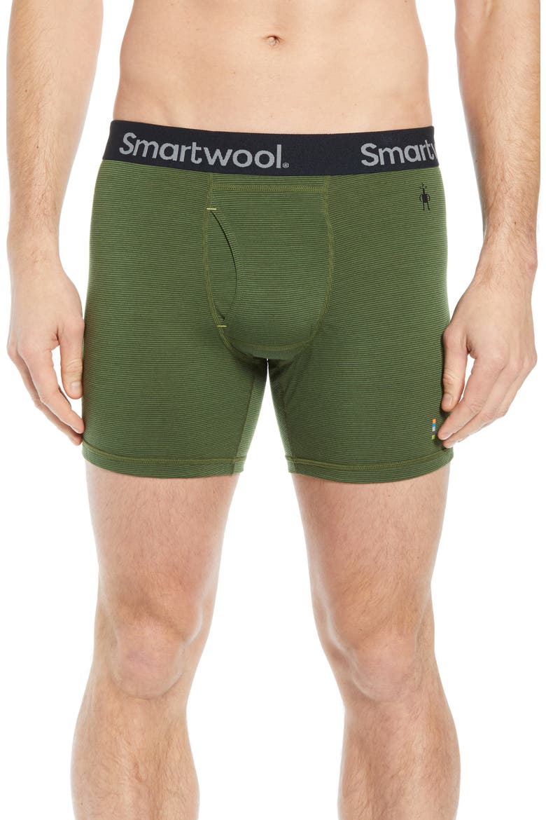 150 Merino Wool Blend Boxer Briefs, Main, color, CHIVE