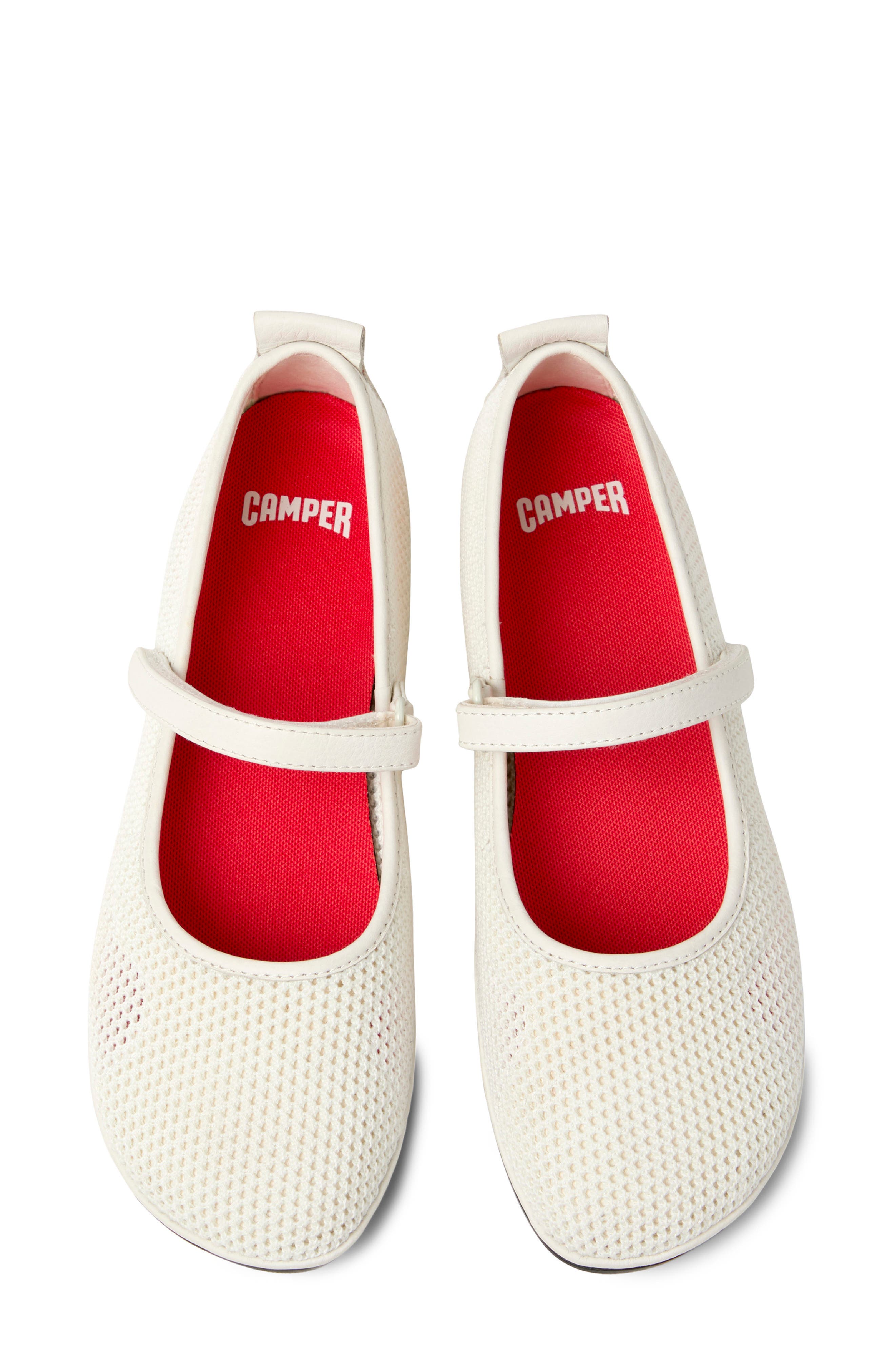 Right Nina Flat, Alternate, color, WHITE NATU