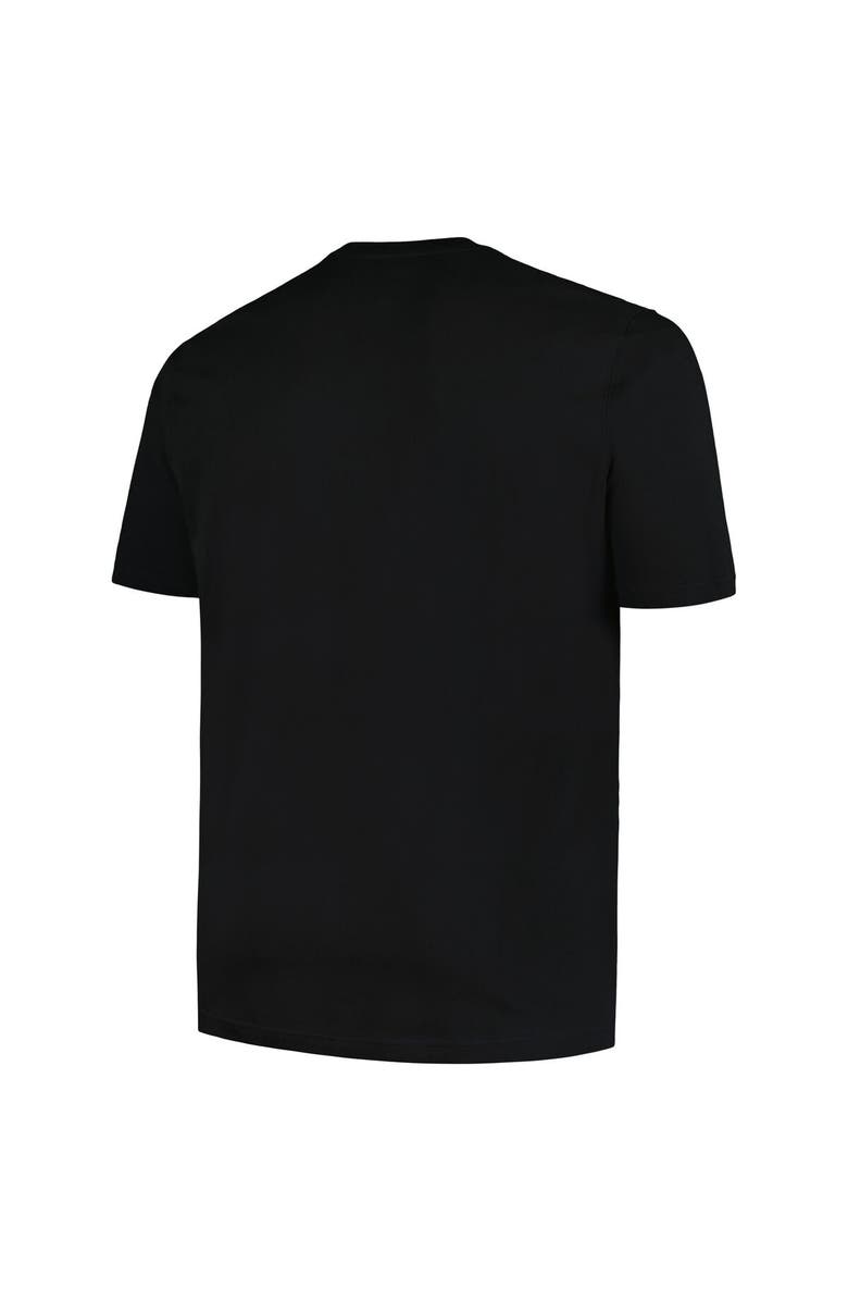 New Era Men's New Era  Black Green Bay Packers Big & Tall Helmet T-Shirt, Alternate, color, 