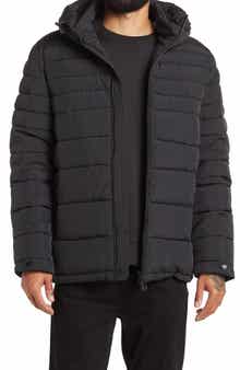 Noize Hooded Variegated Puffer Jacket