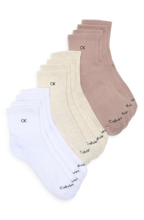 6-Pack Quarter Socks