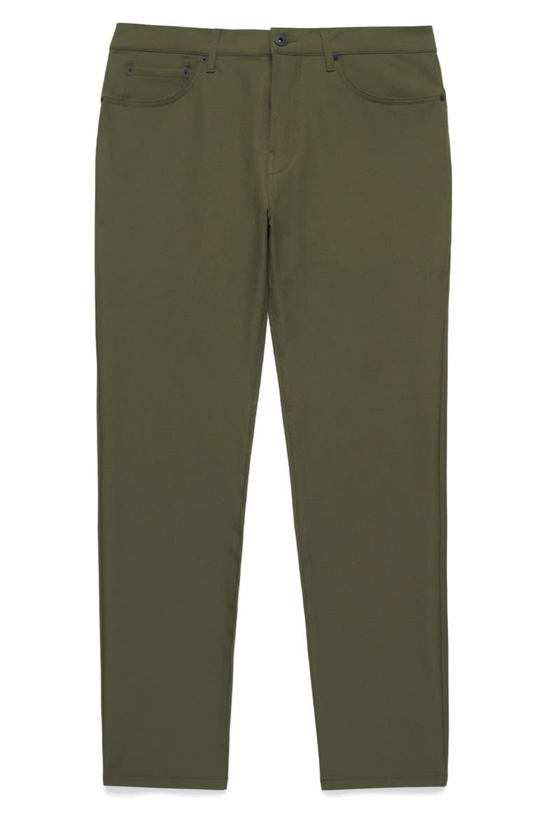 Stretch Twill Five Pocket Pants, Alternate, color, OLIVE