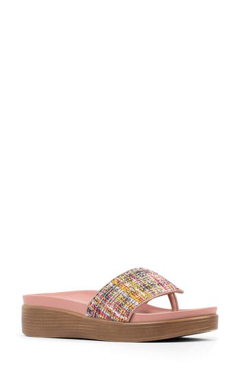 Donald Pliner Fifi Platform Wedge Flip Flop