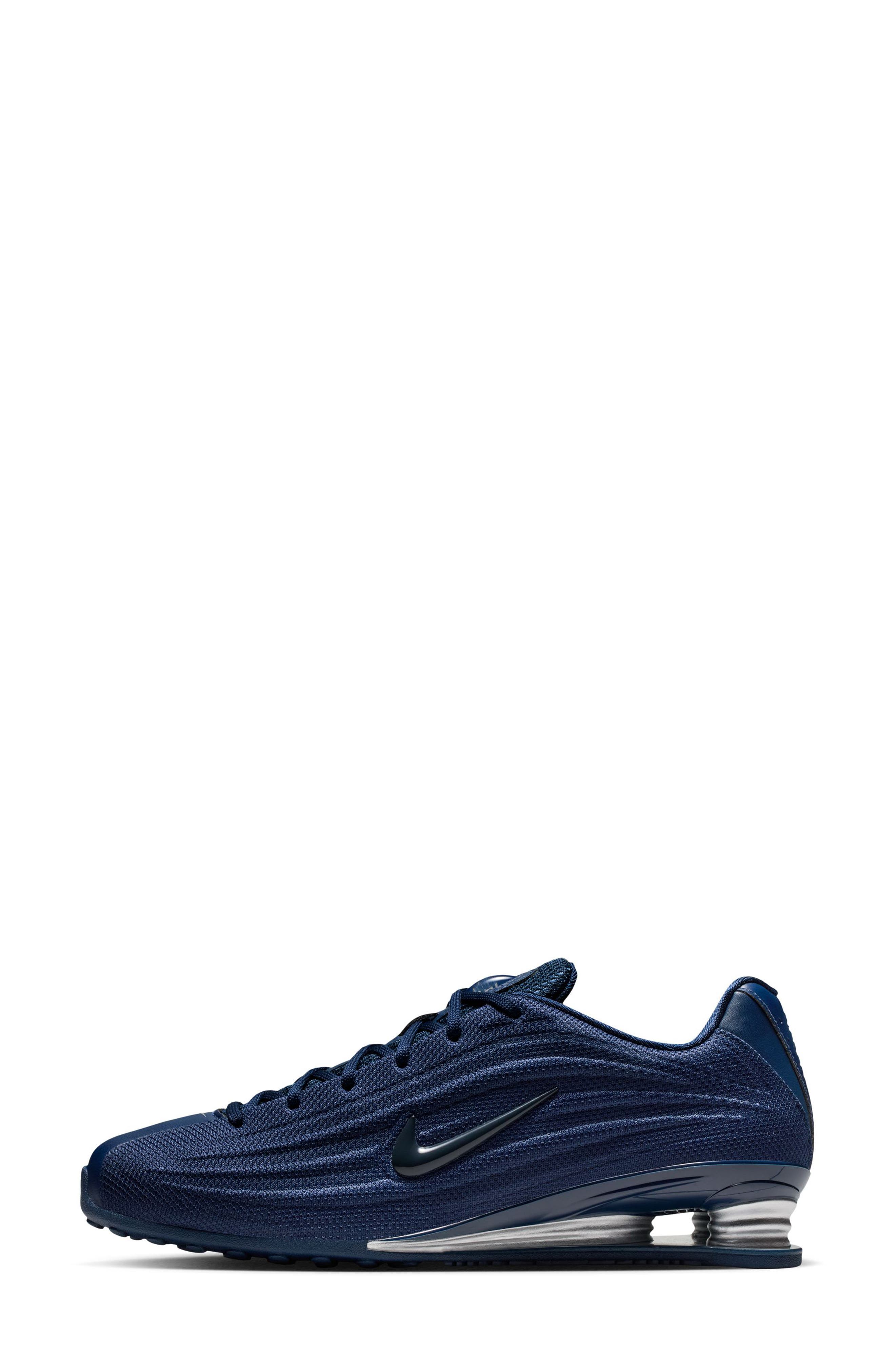 Nike Shox Z Sneaker, Alternate, color, Midnight Navy/ Dark Obsidian