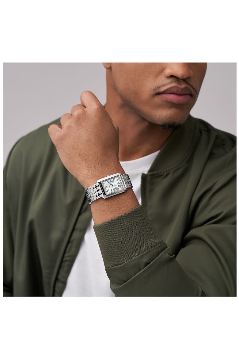 Carraway Bracelet Watch, 30mm, Alternate, color, SILVER
